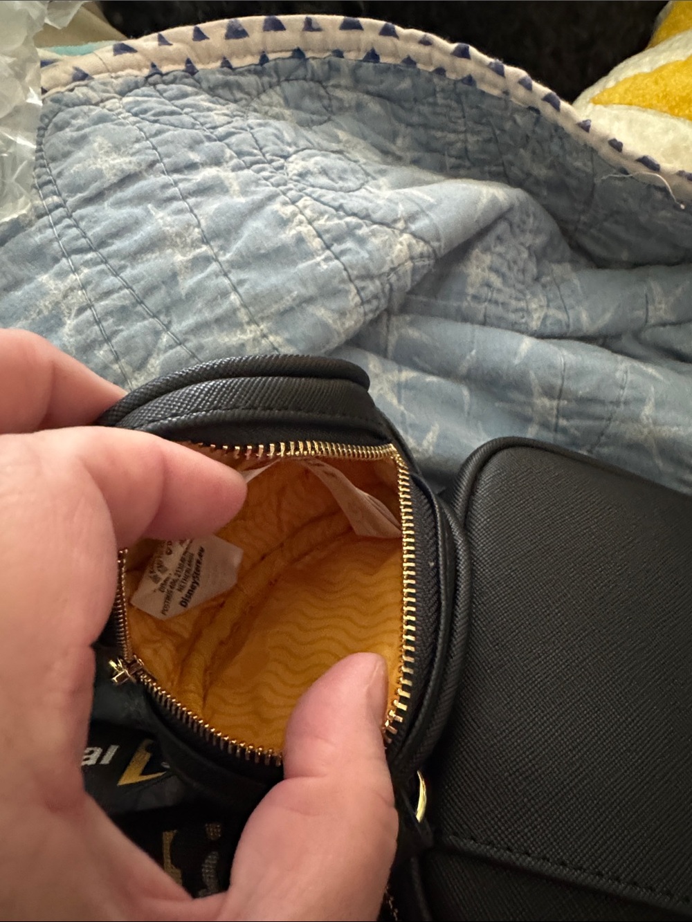 HTF New Walt Disney World Annual Passholder Loungefly Crossbody with Mickey Ears - Picture 8 of 10
